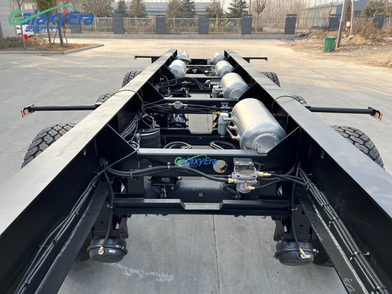 Semirremolque esquelético