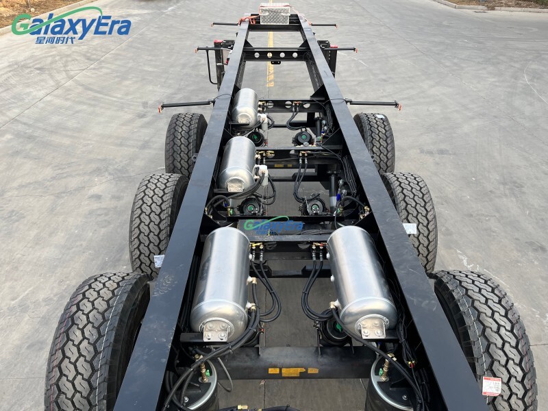 Semirremolque esquelético