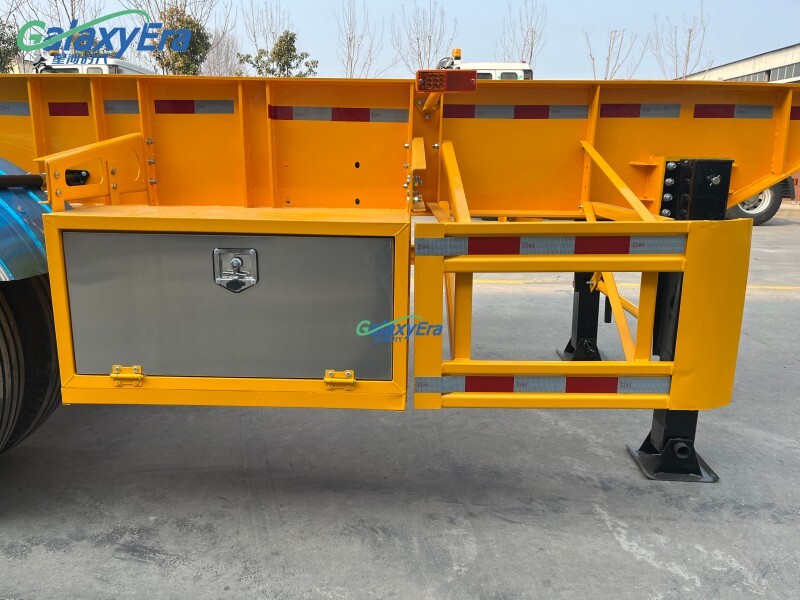 Semirremolque esquelético de 12M