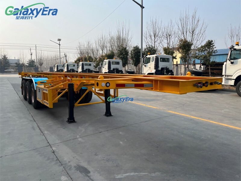 Semirremolque esquelético de 12M