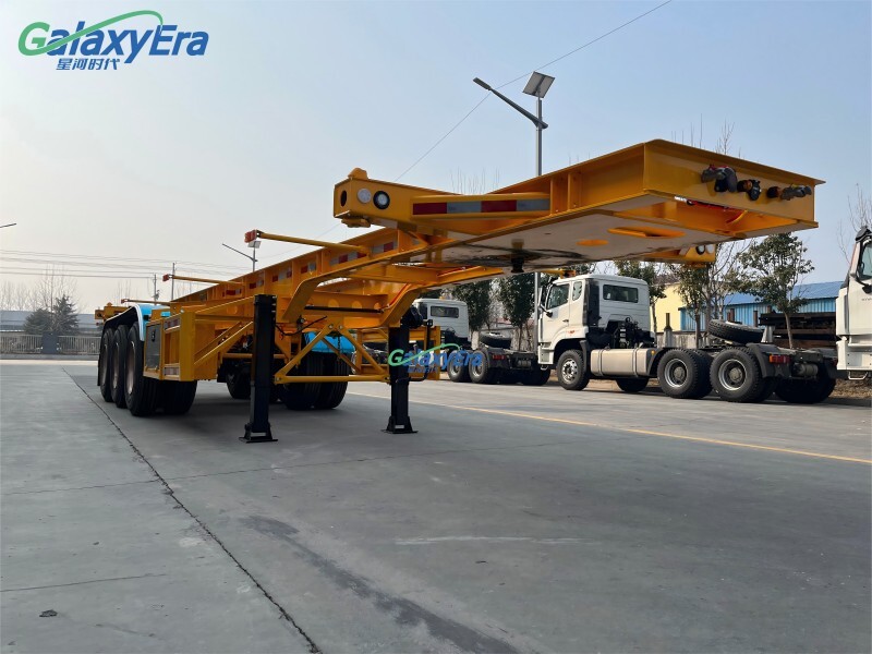 Semirremolque esquelético de 12M