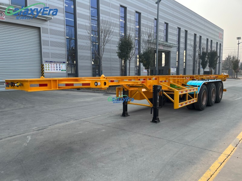 Semirremolque esquelético de 12M