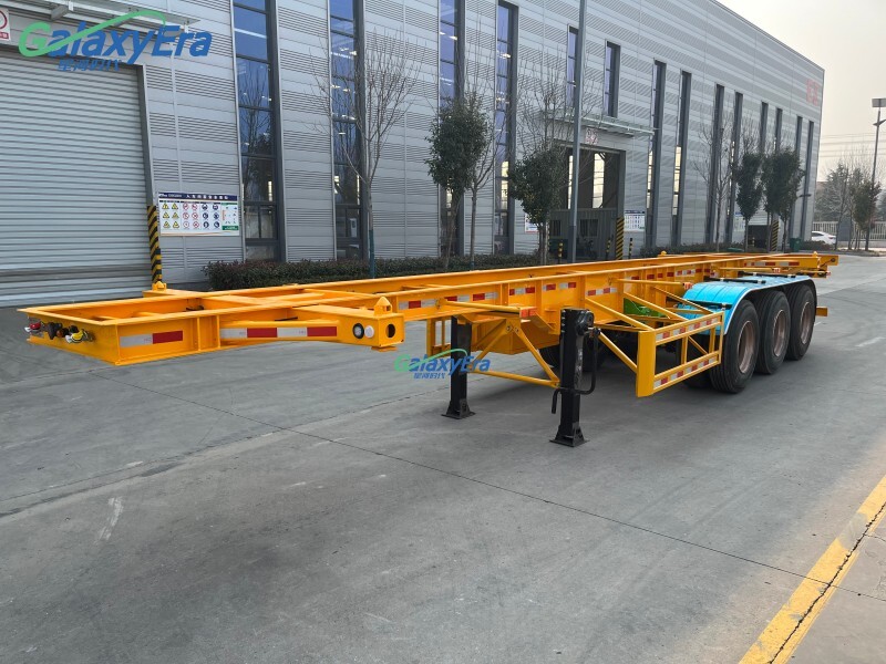 Semirremolque esquelético de 12M