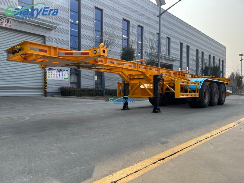 Semirremolque esquelético de 12M