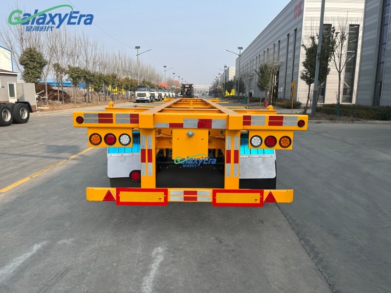 Semirremolque esquelético de 12M