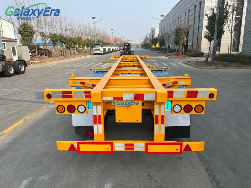 Semirremolque esquelético de 12M