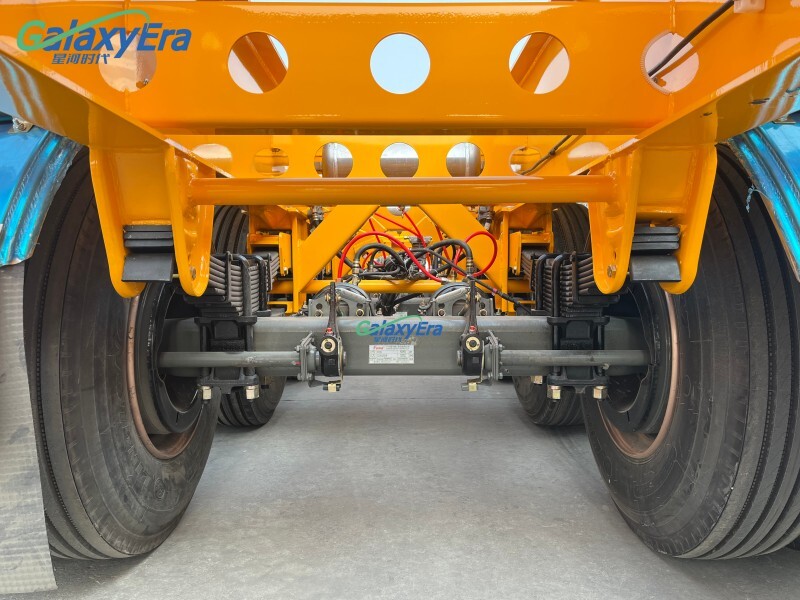 Semirremolque esquelético de 12M