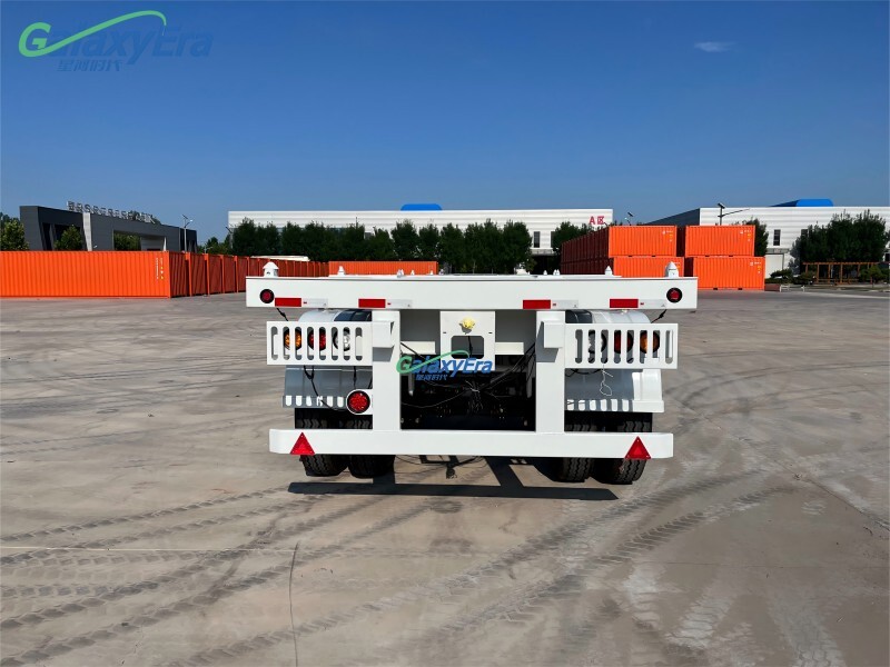 Chasis de remolque para contenedores de 40 pies con 2 ejes