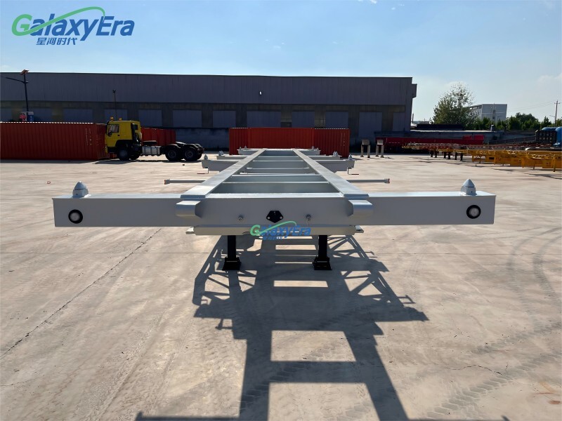 Chasis de remolque para contenedores de 40 pies con 2 ejes