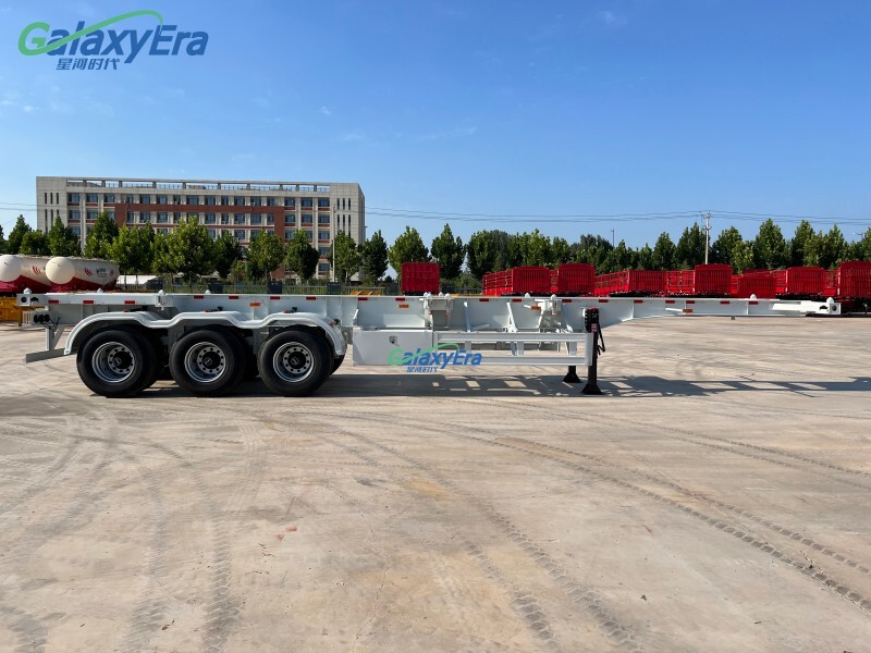 Chasis de remolque para contenedores de 40 pies con 2 ejes