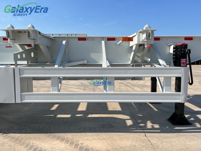 Chasis de remolque para contenedores de 40 pies con 2 ejes