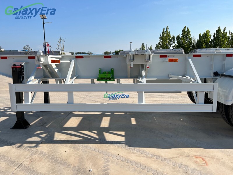 Chasis de remolque para contenedores de 40 pies con 2 ejes