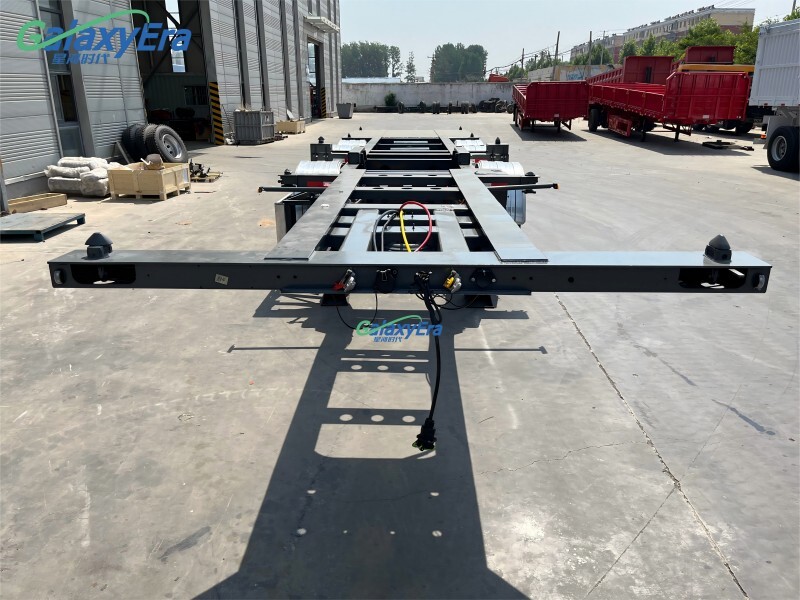 Remolque esquelético de contenedor de 40 pies