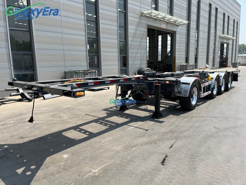 Remolque esquelético de contenedor de 40 pies