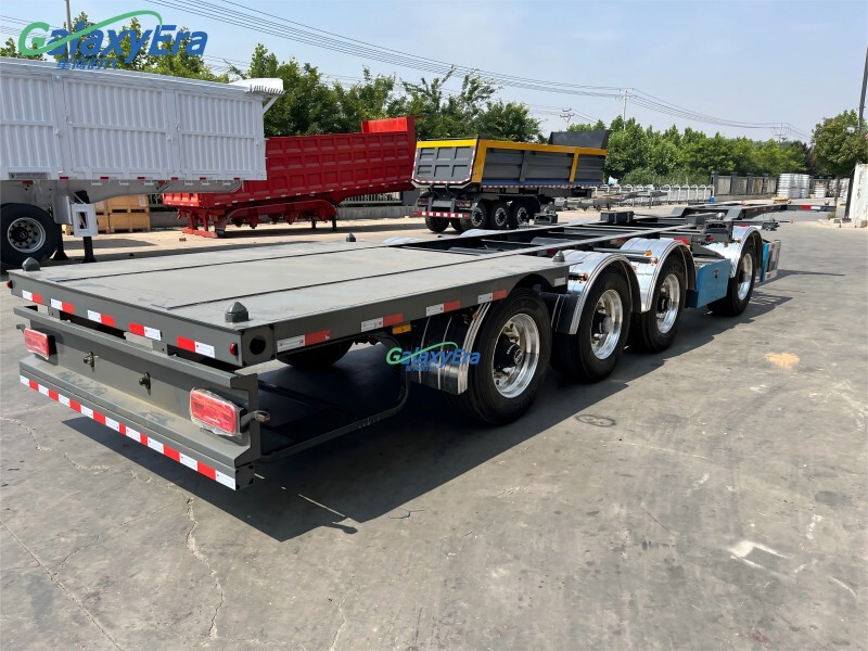 Remolque esquelético de contenedor de 40 pies