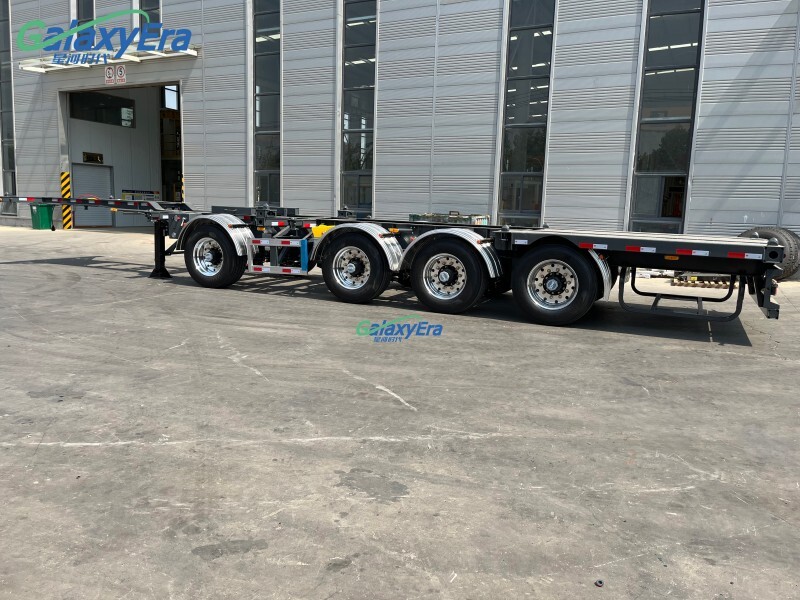 Remolque esquelético de contenedor de 40 pies