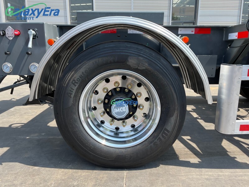 Remolque esquelético de contenedor de 40 pies