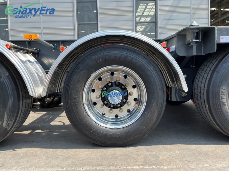 Remolque esquelético de contenedor de 40 pies