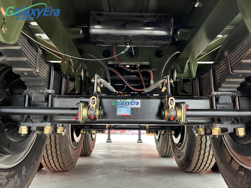 Remolque de valla semirremolque