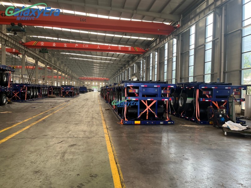 Remolque de Carga para Cercas de 4 Ejes