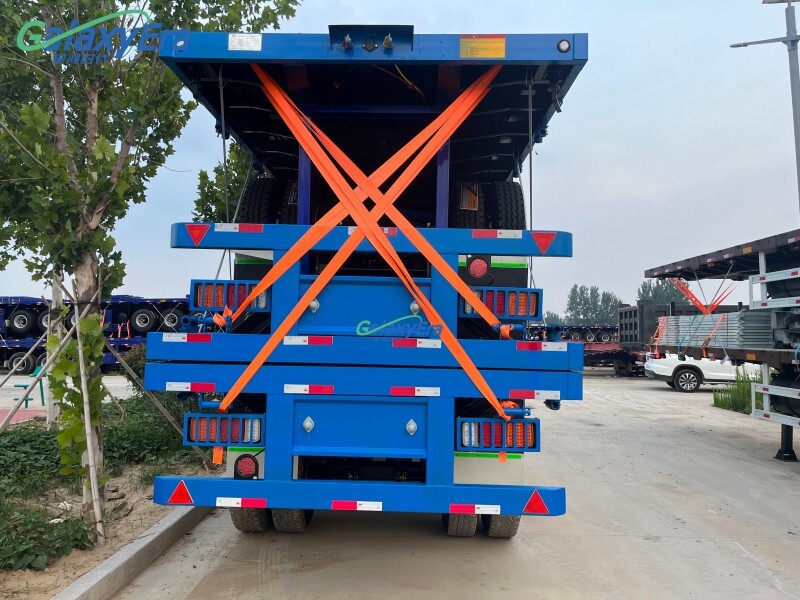 Remolque de Carga para Cercas de 4 Ejes