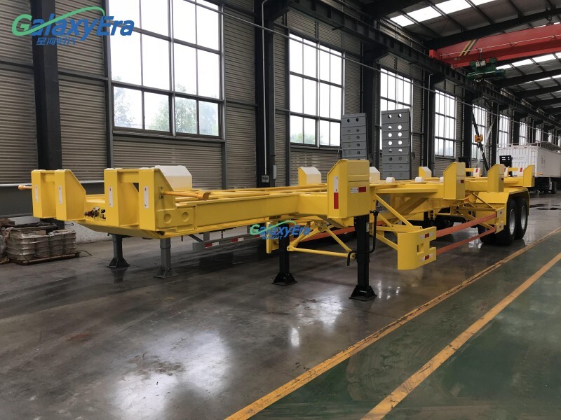 Remolque de Chasis para Contenedores Terminales