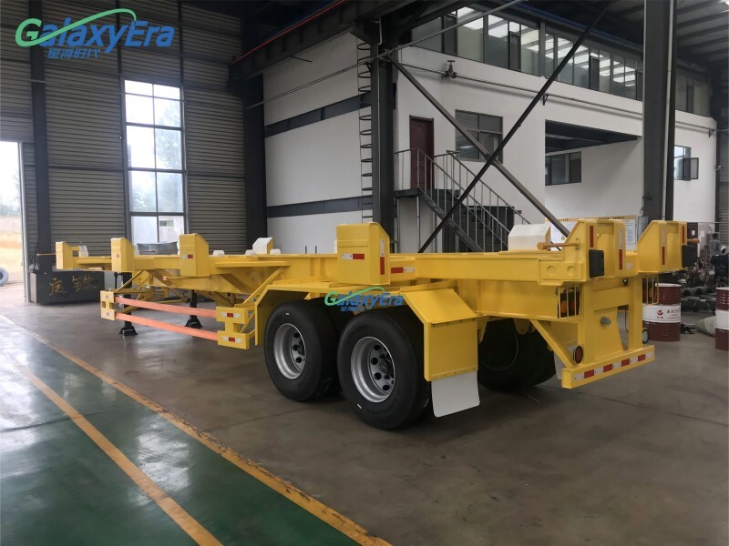 Remolque de Chasis para Contenedores Terminales