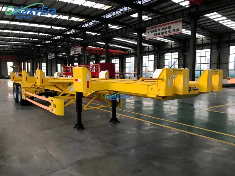 Remolque de Chasis para Contenedores Terminales