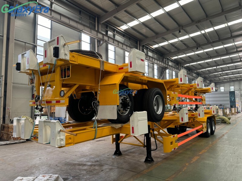 Remolque de Chasis para Contenedores Terminales