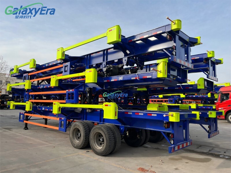 Remolque de Terminal de Contenedores de 60 Toneladas