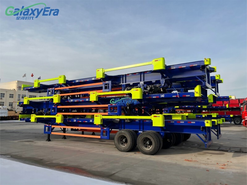 Remolque de Terminal de Contenedores de 60 Toneladas