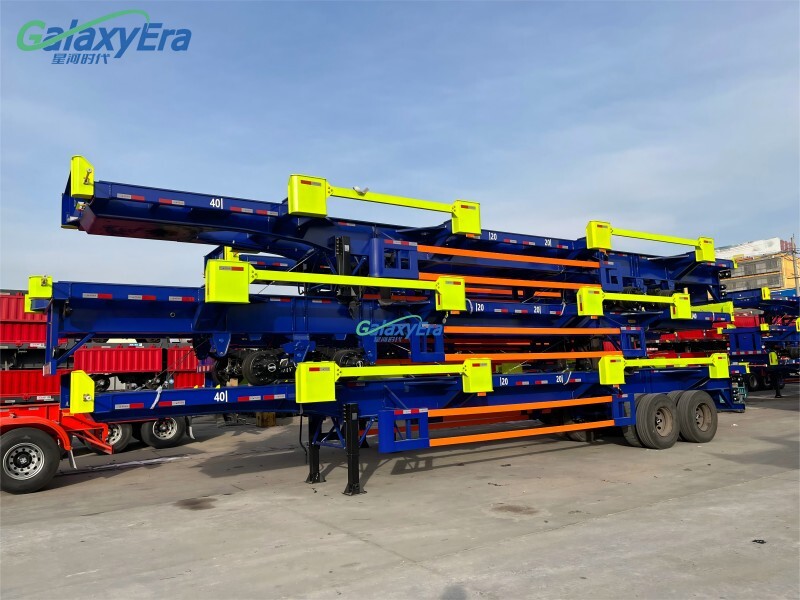 Remolque de Terminal de Contenedores de 60 Toneladas