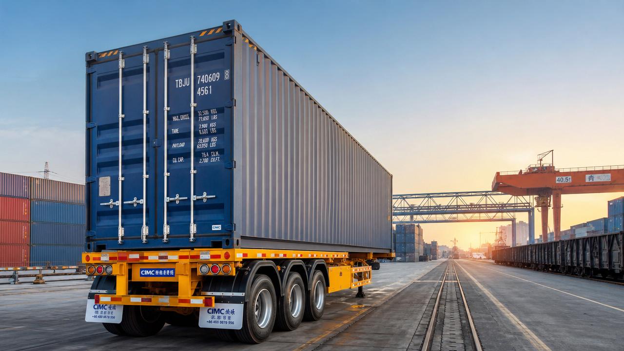 Mejores opciones de chasis para contenedores para el transporte intermodal