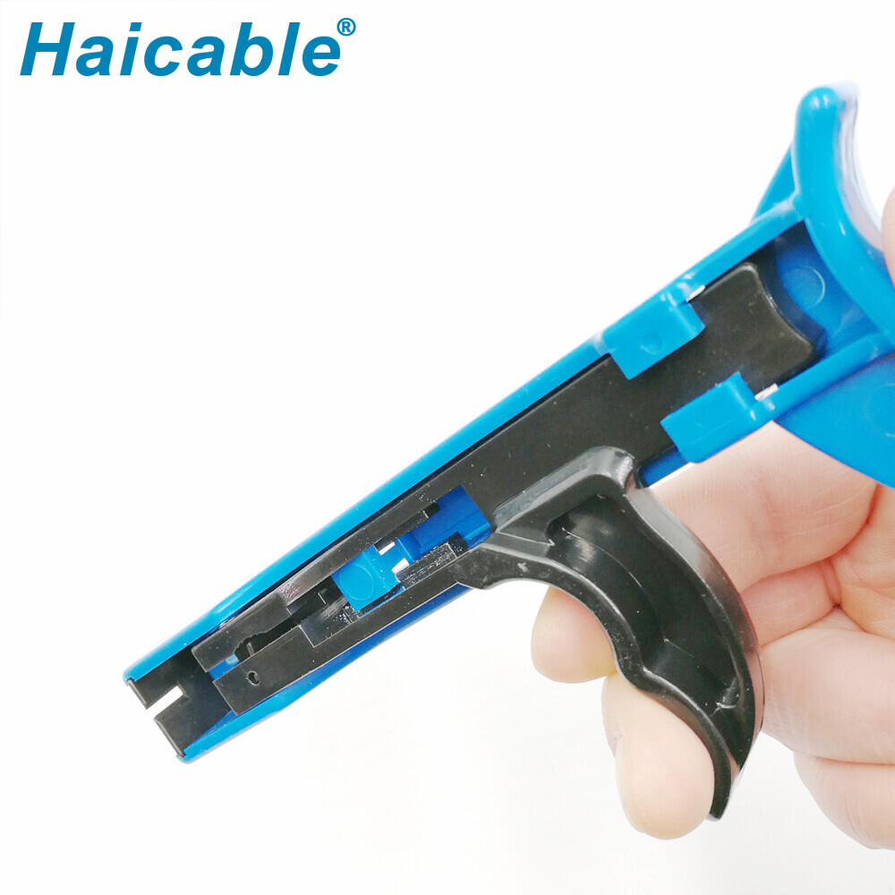 Пистолет для нейлоновых стяжек TG-100 с максимальной шириной 4,8 мм