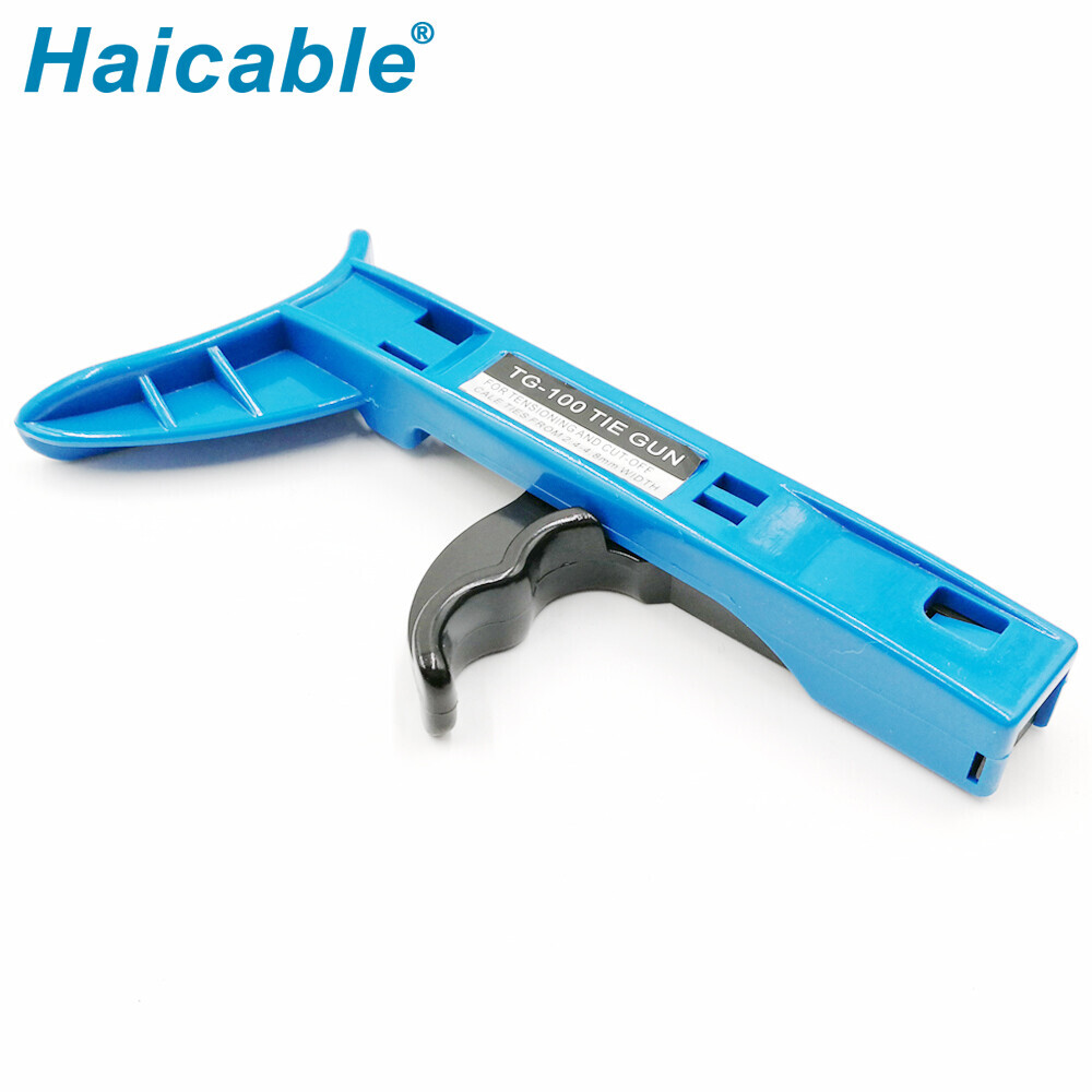 Пистолет для нейлоновых стяжек TG-100 с максимальной шириной 4,8 мм