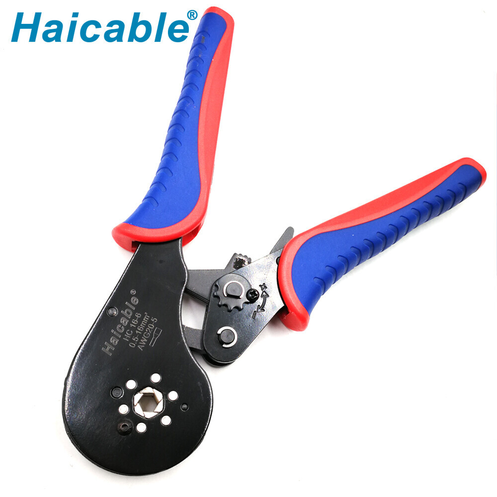 Инструмент для обжима концевой втулки и наконечников проводов HC16-6