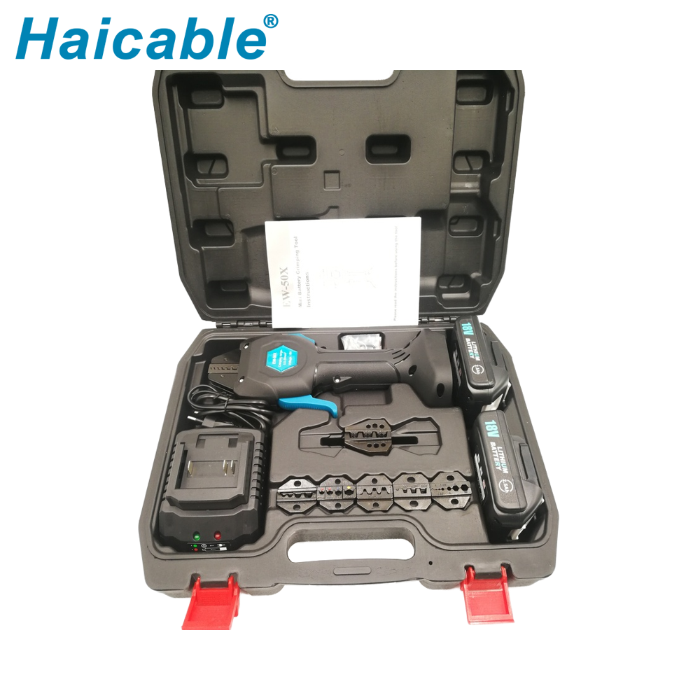 Портативный аккумуляторный обжимной инструмент EW-50X