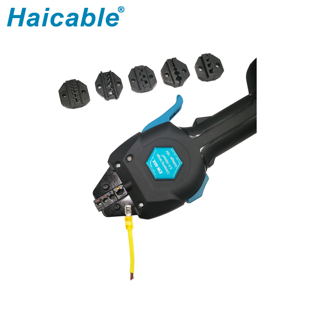 Портативный аккумуляторный обжимной инструмент EW-50X