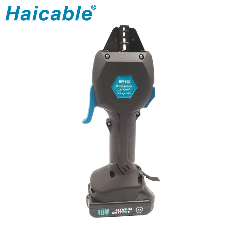 Портативный аккумуляторный обжимной инструмент EW-50X