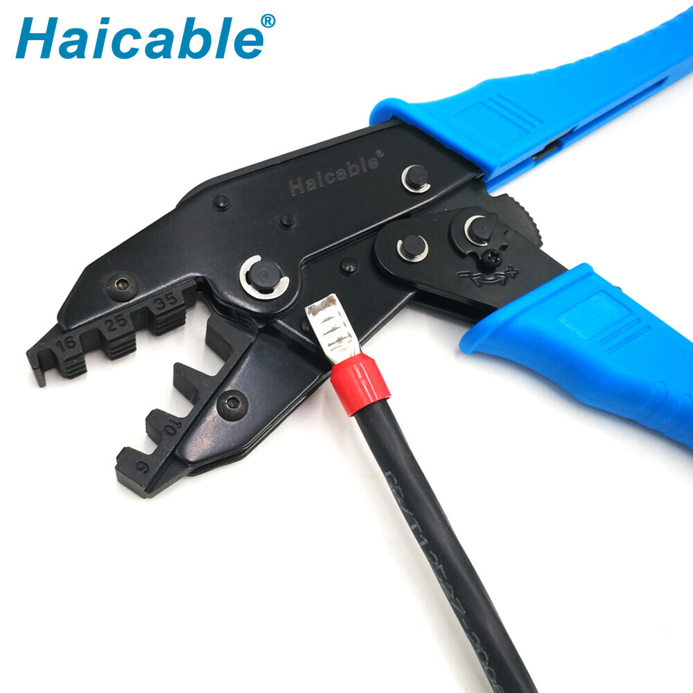 Инструмент для обжима гильз и наконечников проводов LX-35WF