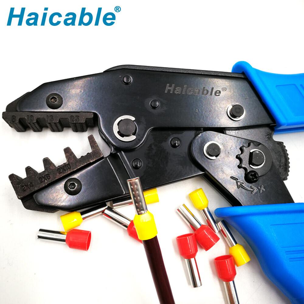 Инструмент для обжима наконечников проводов и гильз LX-25WF