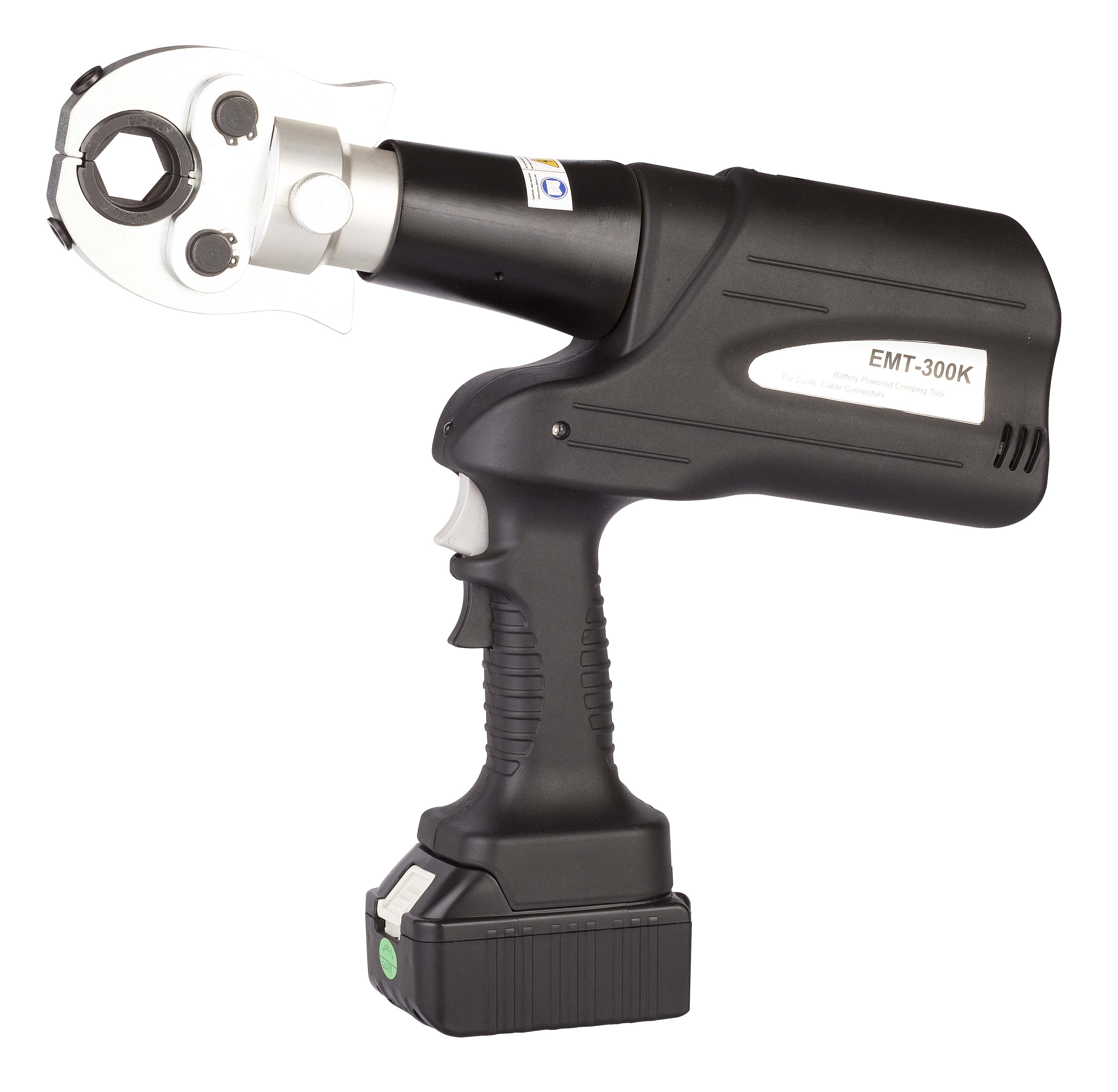 Инструмент для обжима кабельных наконечников аккумуляторных батарей 16-300 мм² EMT-300K Инструмент для обжима кабельных наконечников аккумуляторных батарей 16-300 мм² EMT-300K