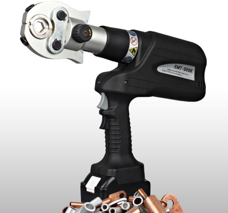 Инструмент для обжима кабельных наконечников аккумуляторных батарей 16-300 мм² EMT-300K