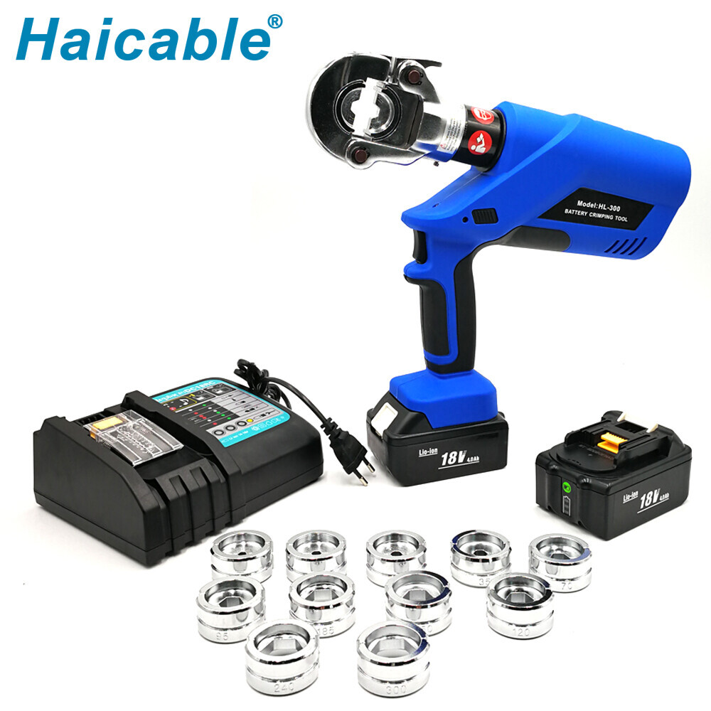 10-300mm² Инструменты для обжима кабельных наконечников аккумулятора EZ-300