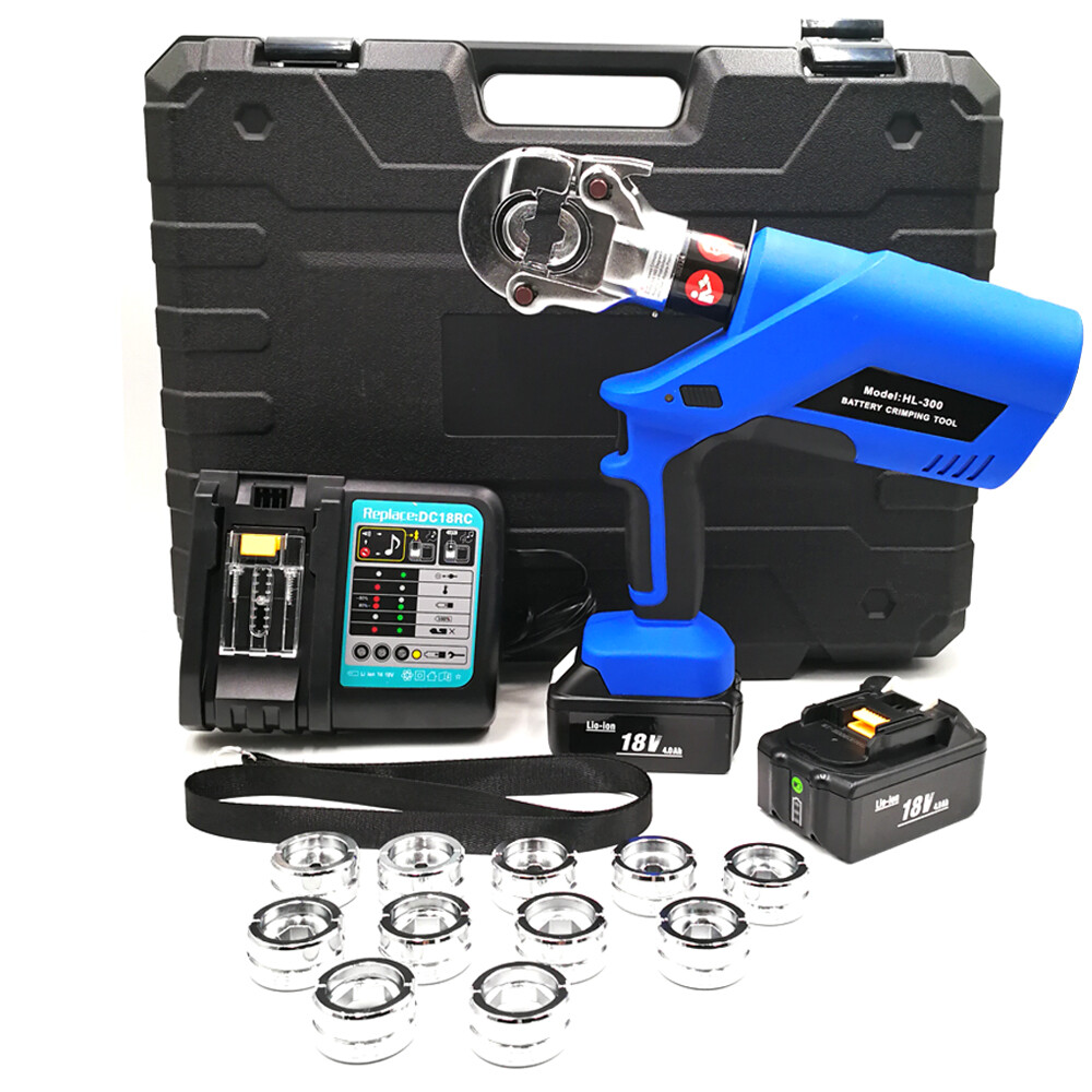 10-300mm² Инструменты для обжима кабельных наконечников аккумулятора EZ-300