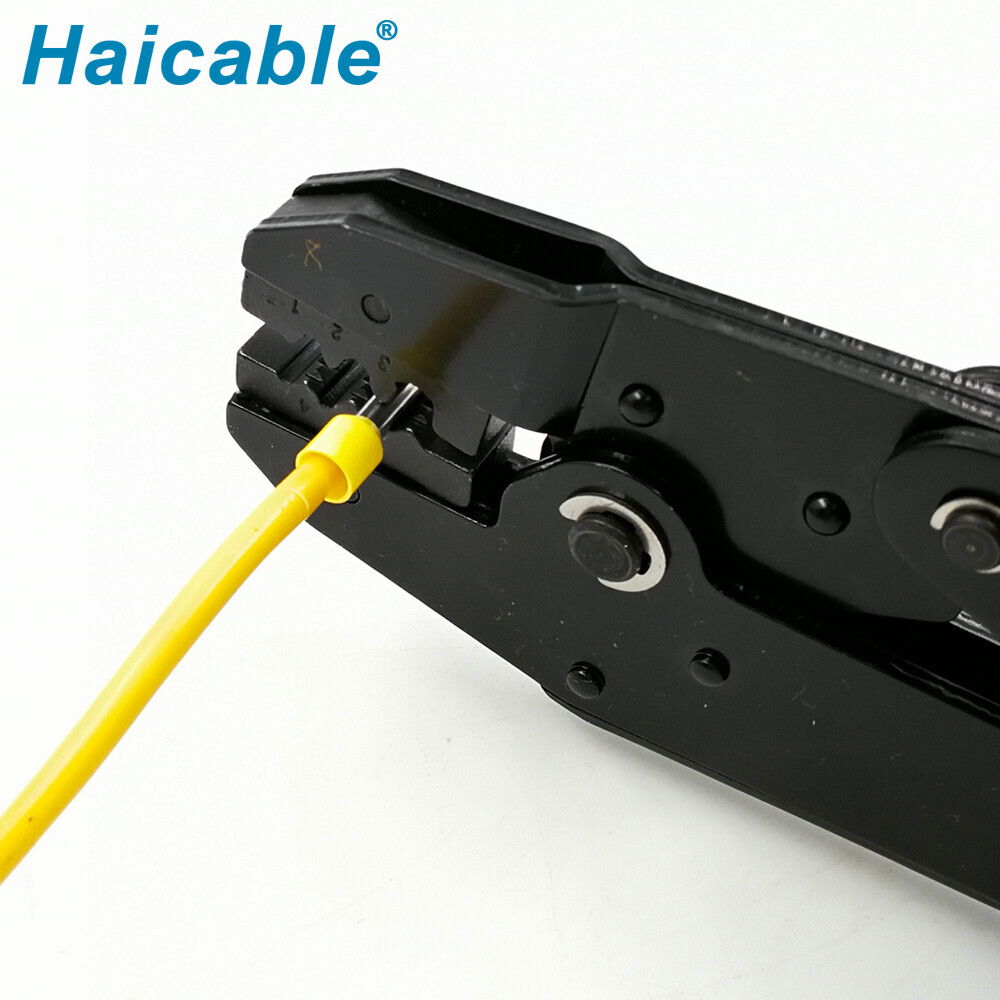 Инструмент для обжима наконечников проводов и гильз LX-04WFL