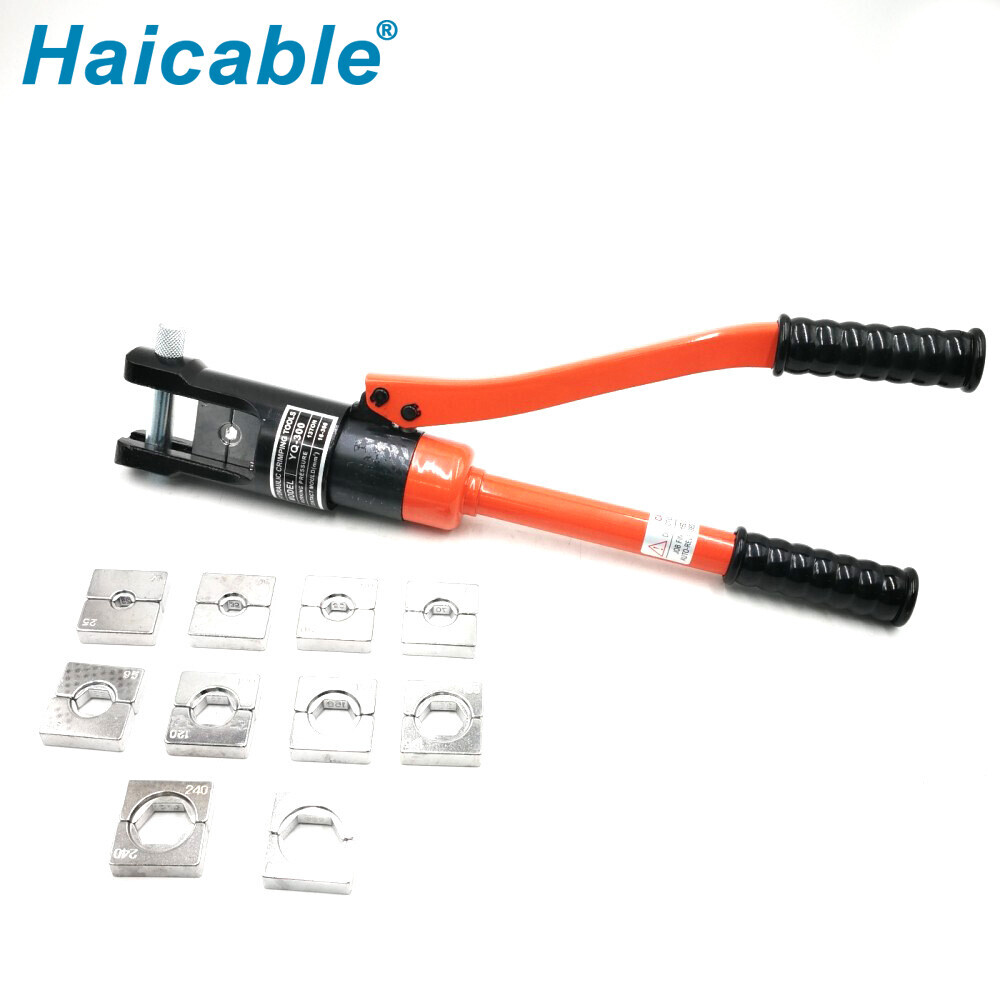 Инструмент для обжима YQ-300 с болтовой фиксацией H-образной головки 16-300мм²