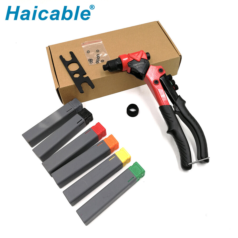 360° Одинарная 3 в 1 ручная заклепочная машинка BT912