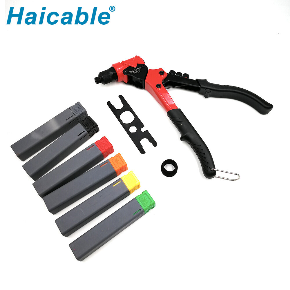 360° Одинарная 3 в 1 ручная заклепочная машинка BT912