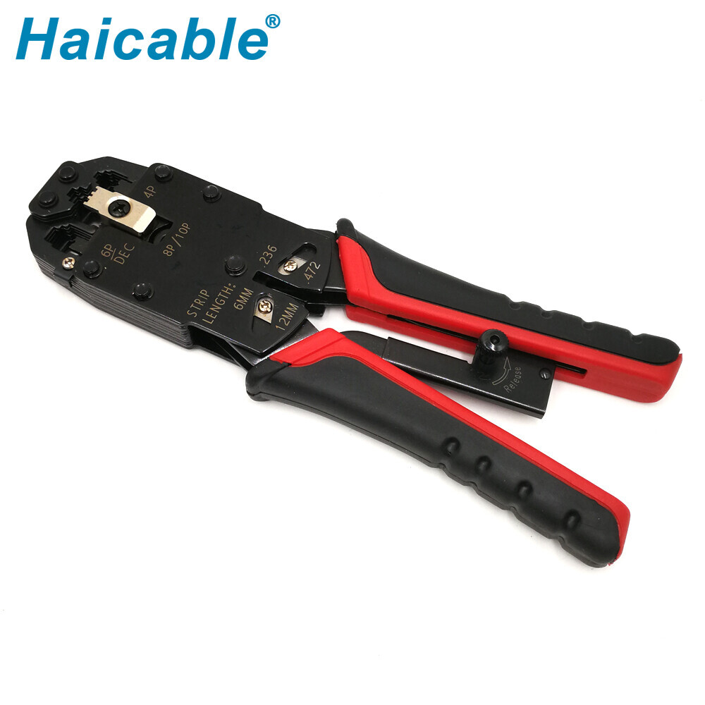 Инструменты для обжима, зачистки и резки RJ45, RJ12, RJ11 HT-200R